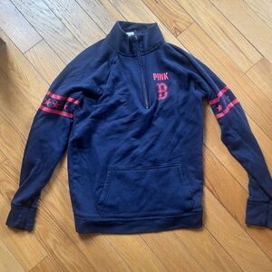 Pink Victoria's Secret Red Sox sweatshirt